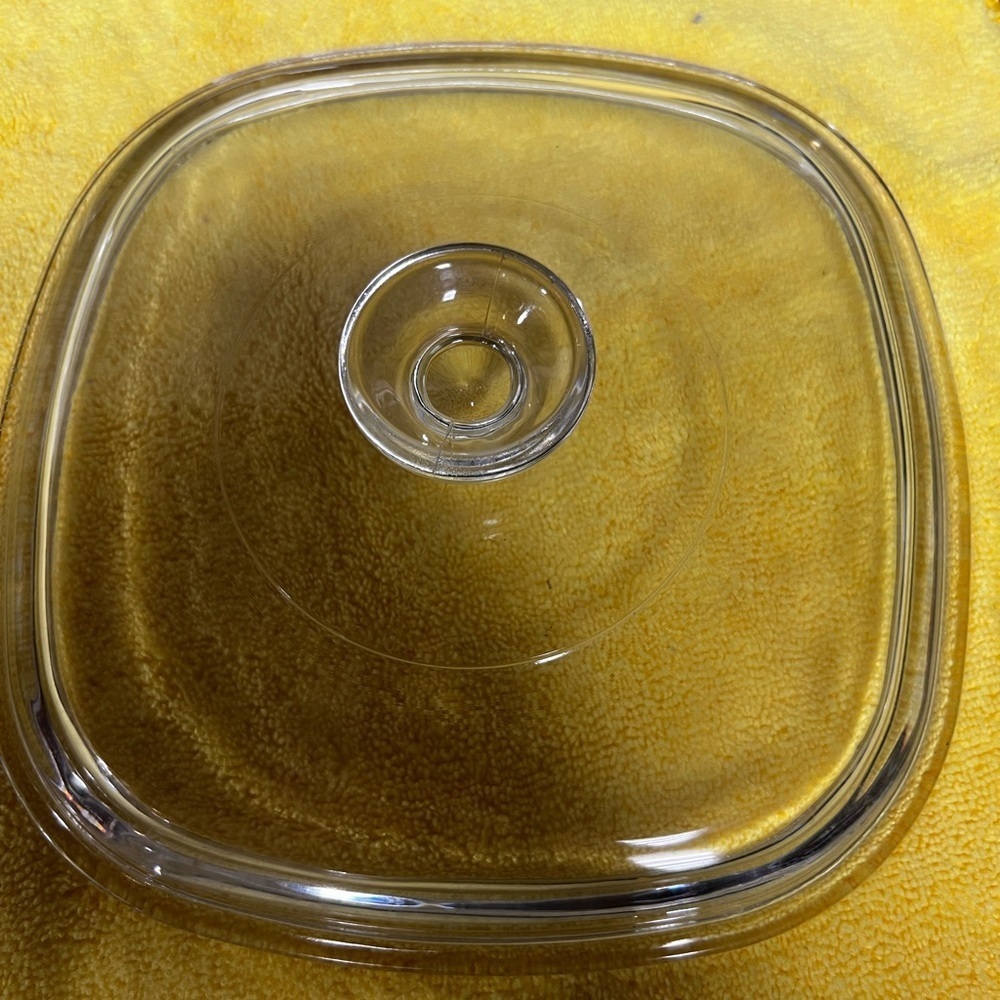Pyrex Glass Lid A9C fits A-2-B & A-3-B, A-8-B & 9" Corning Ware Casseroles A-9-C